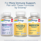 SOLARAY Vitamina C 1000 mg, con rosa mosqueta y acerola para bioflavonoides naturales.