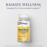 SOLARAY Vitamina C con bioflavonoides en frasco para absorción potenciable