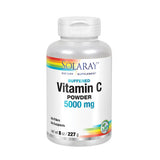 SOLARAY Vitamina C Cristalina 5000mg, bote: apoyo diario al sistema inmunitario.