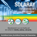 SOLARAY Vitamina C Cristalina 5000mg, uso diario para soporte antioxidante.