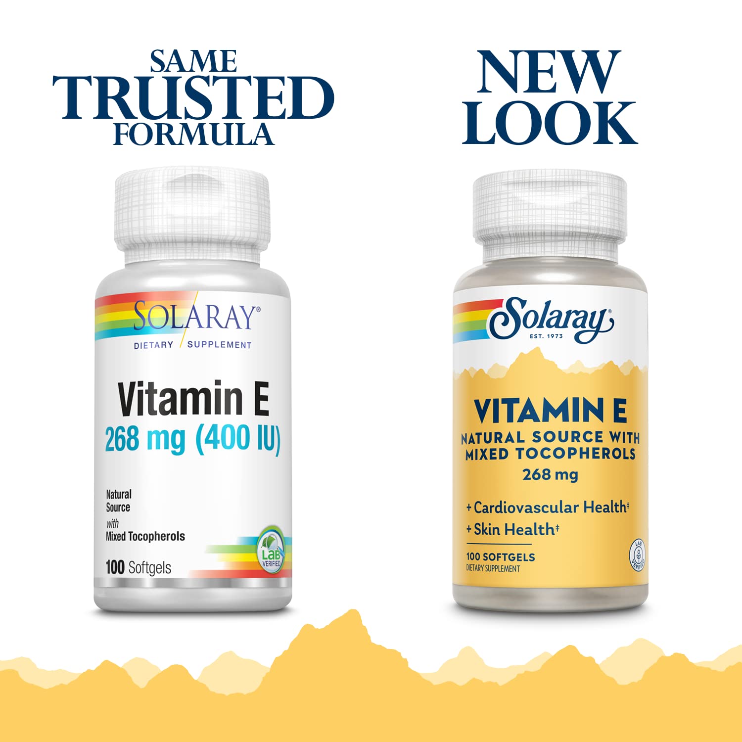 SOLARAY Vitamina E en botella: antioxidante diario para protección frente a radicales libres