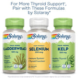 SOLARAY yodo 500mcg, empaque ecológico 100% PCR