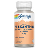 SOLARAY Zeaxantina en botella de cápsulas vegetales para apoyo ocular diario