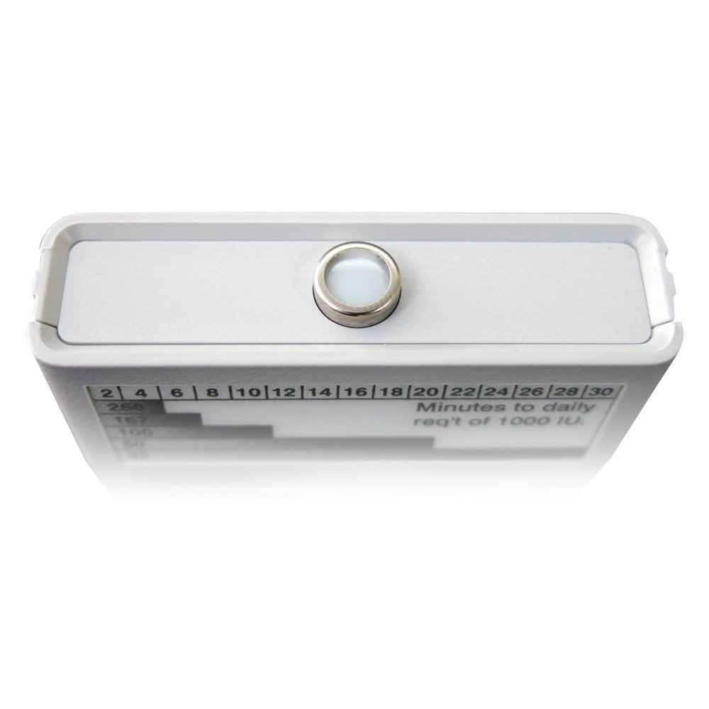 Solarmeter 6.4 cubre rango 280-320 nm para monitoreo UV.