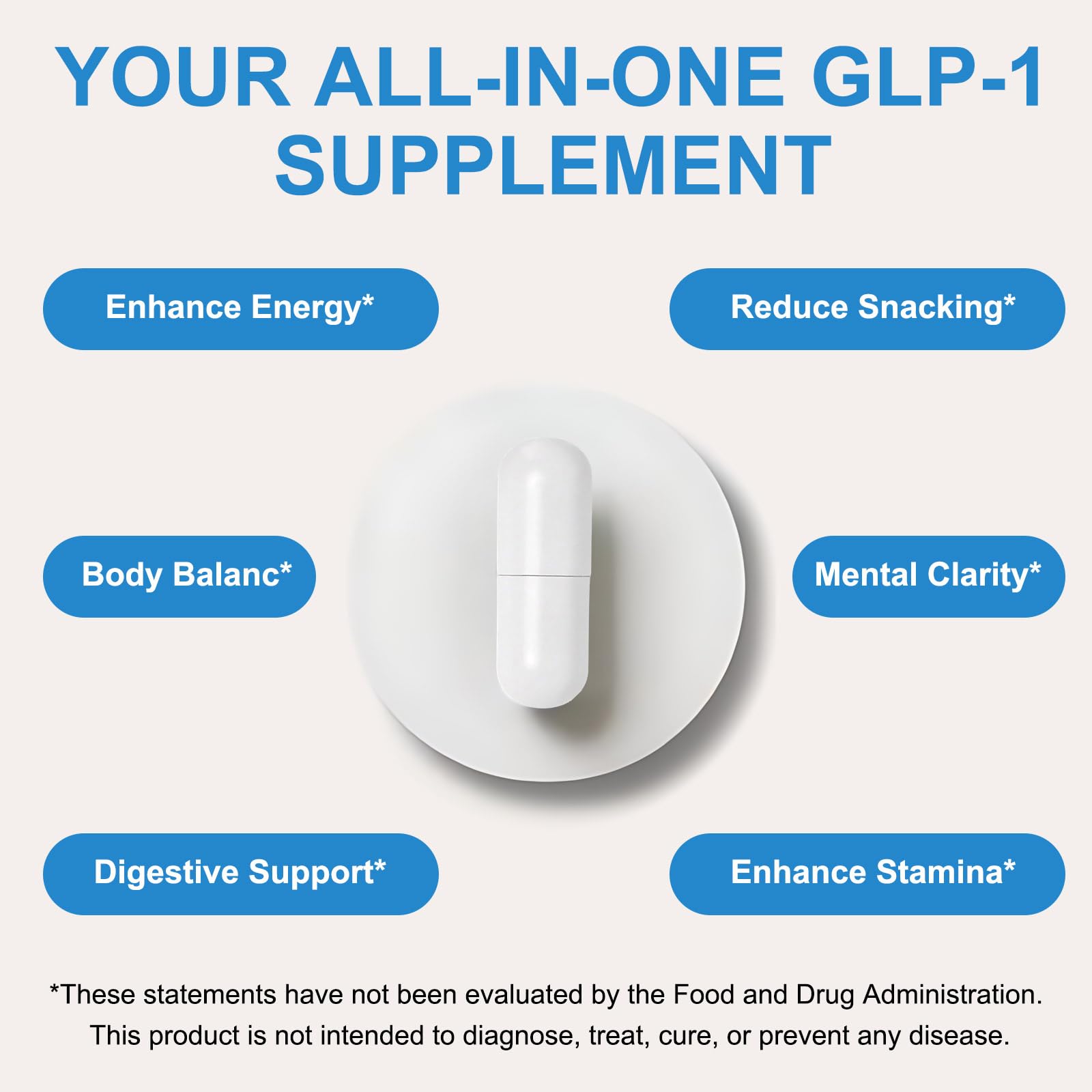 Mezcla de probióticos prebióticos y postbióticos de Solemeony GLP Activate para digestión equilibrada.
