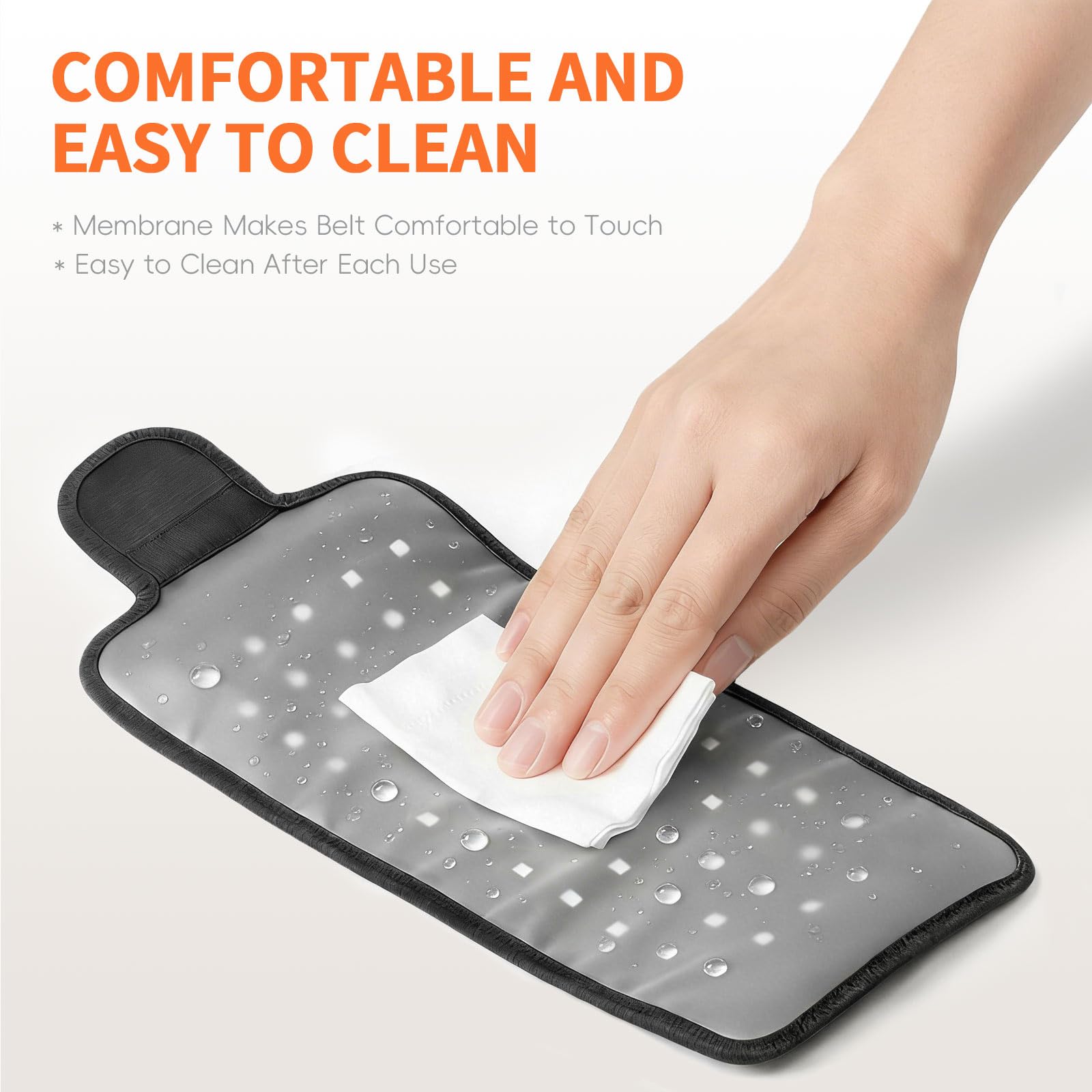 Solfree cinturón compacto y ajustable para uso en espalda y piernas