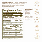 Solgar B-Complex 100, cápsulas vegetales para nutrición vegana fiable