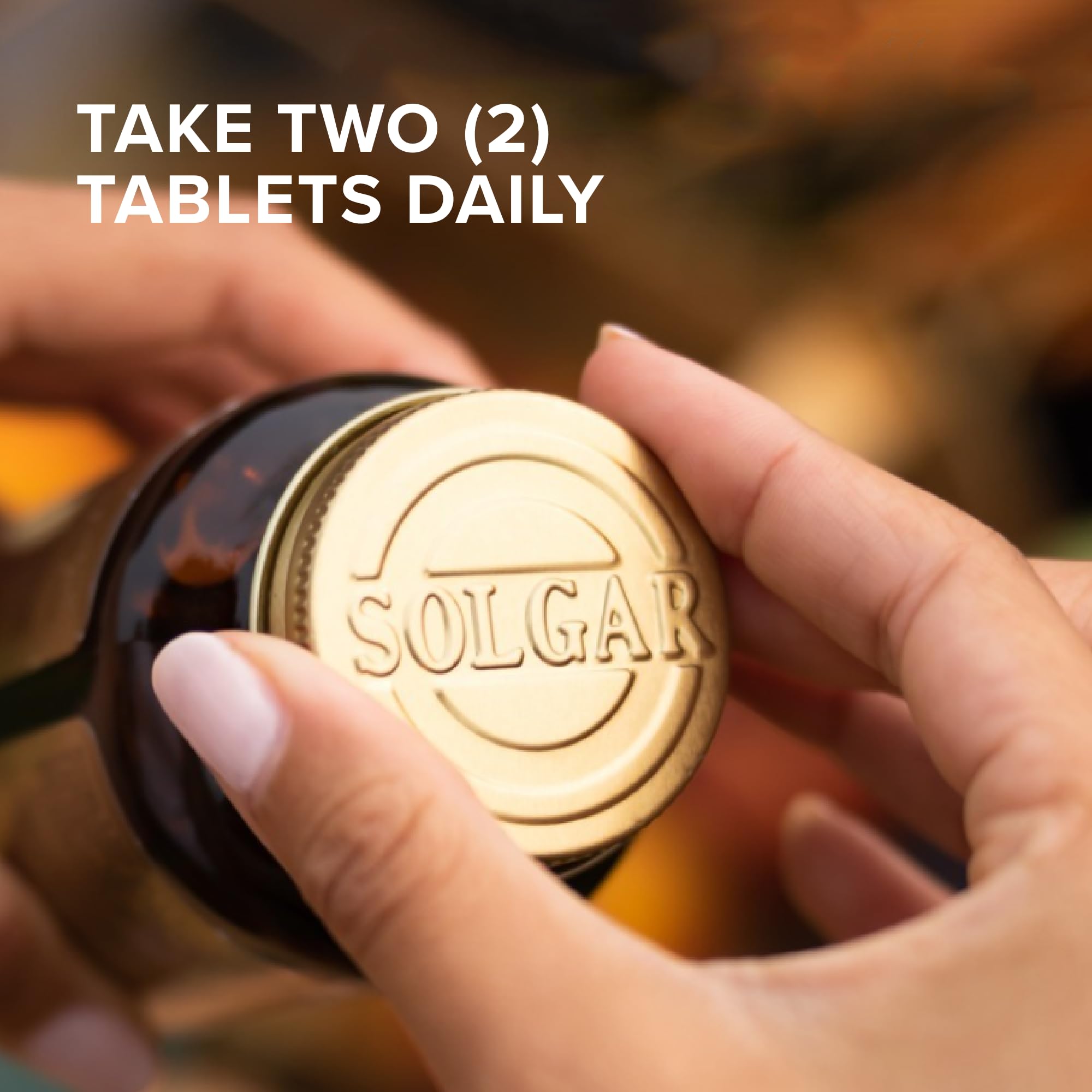 Solgar Complejo de Vitamina B con C: tabletas para dosis diaria y energía.