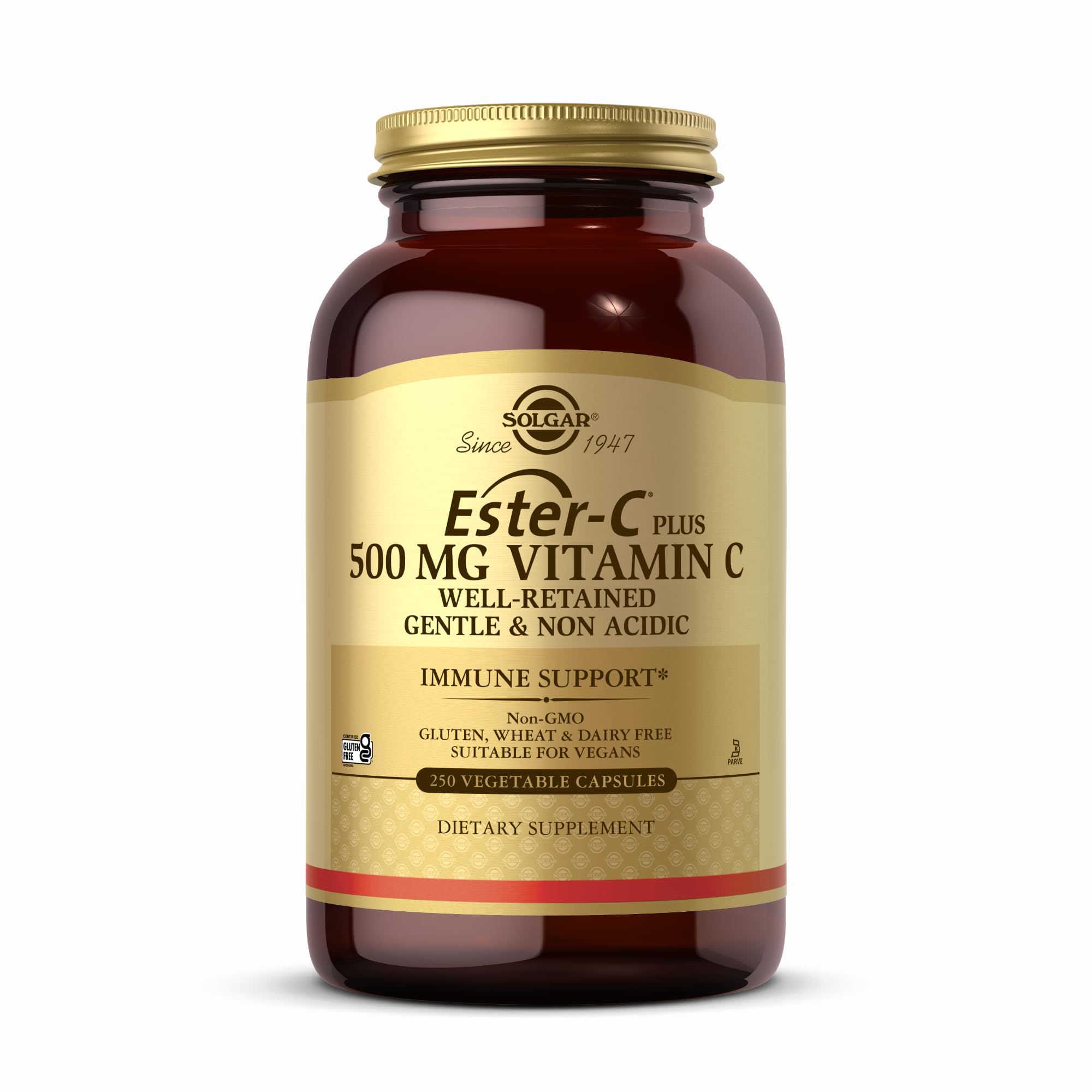 Solgar Ester-C Plus: cápsulas vegetales suaves y antioxidantes