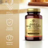 Solgar Ester-C Plus 500 mg apto para veganos y sin gluten