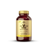 Solgar VM-2000: bote con tabletas, ejemplo de calidad premium para soporte nutricional diario.