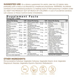Solgar Formula VM 2000 en etiqueta, información clara de ingredientes.