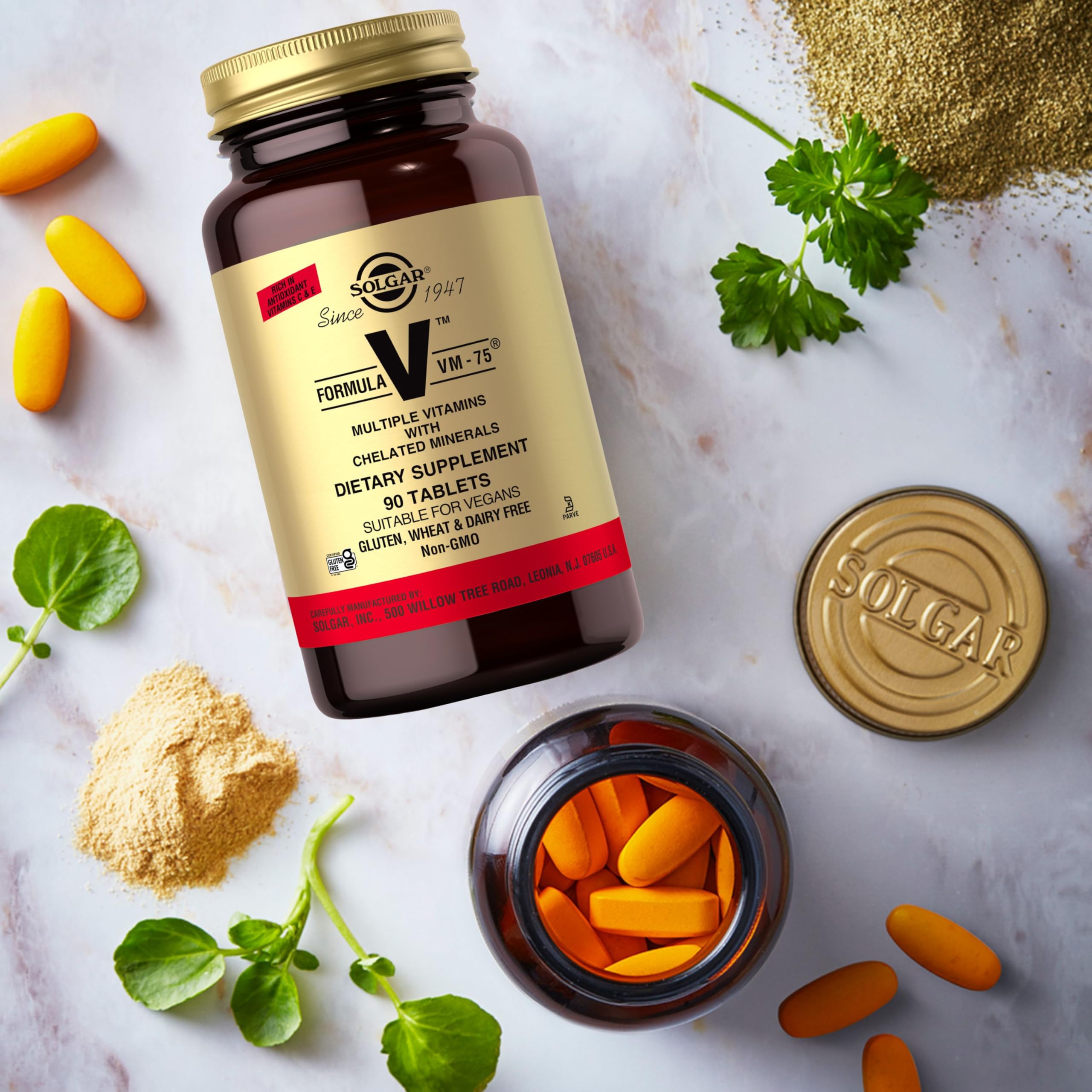 Solgar Formula VM-75 información de ingredientes clave para usuarios conscientes