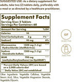 Solgar glucosamina-condroitina MSM, uso diario para soporte de articulaciones durante el movimiento