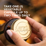 Cápsulas vegetales de Solgar Glutatión Reducido 250 mg para tragar fácilmente.