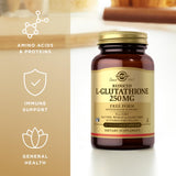 Solgar Glutatión reducido: cápsulas veganas, sin gluten ni lactosa.