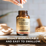 Solgar Magnesio glicinato: sello de calidad y compromiso con la salud.
