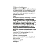Solgar Methylcobalamina 1000 mcg, etiqueta detallada, información clara para tomar decisiones informadas.