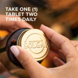 Solgar MSM 1000 mg etiqueta: ingrediente clave para articulaciones saludables.