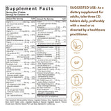 Solgar Multivitaminas para Mujer: botella transparente con tabletas fáciles de tomar.