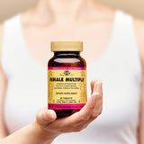 Solgar Multivitaminas para Mujer: envase compacto ideal para viajes.