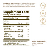 Solgar Super GLA 300 mg cápsulas blandas fáciles de tragar.