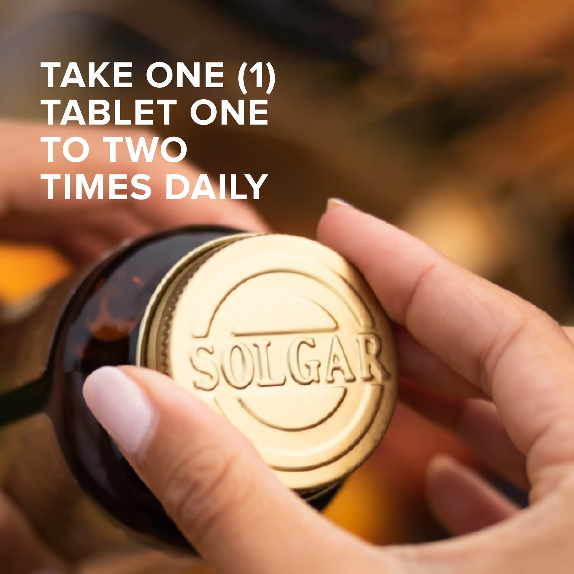 Solgar Vitamina D3 1000UI, tabletas, facilita la dosis diaria de calcio.