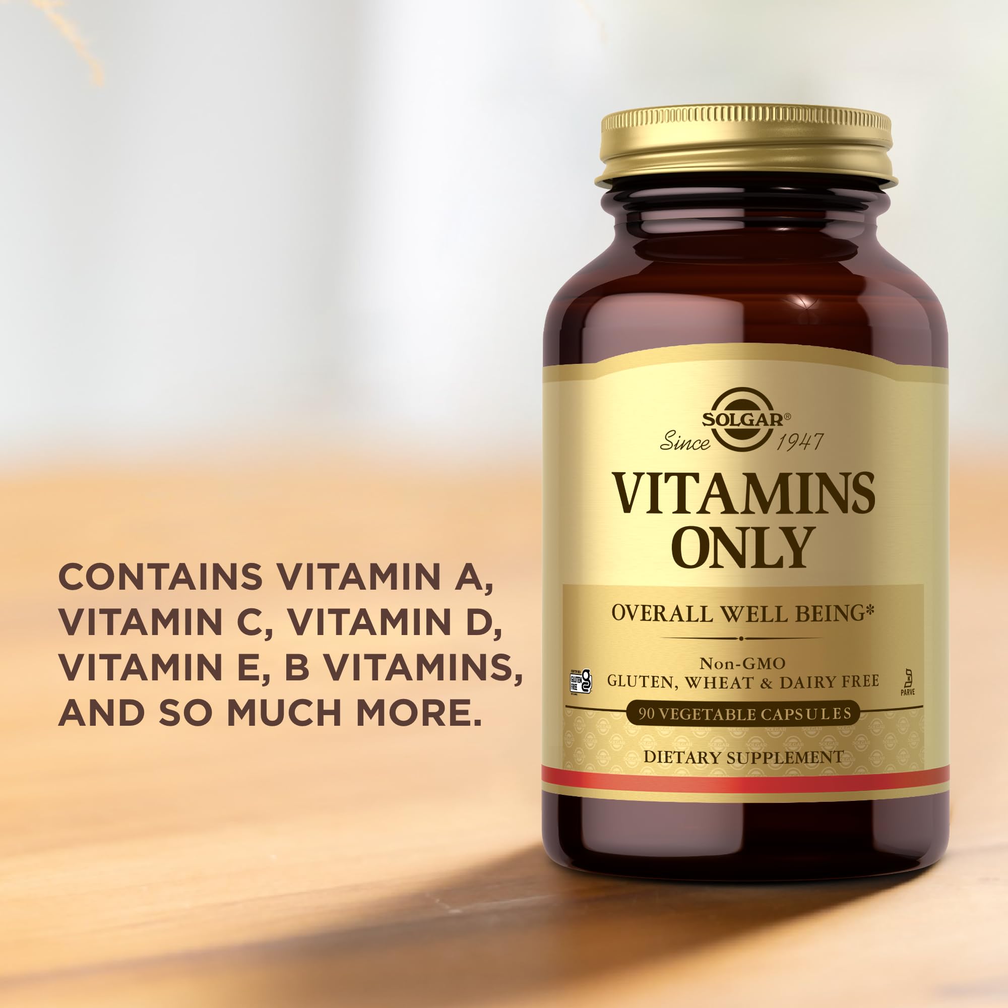 Solgar Vitaminas Solas, estilo de vida portátil: ideal para viajar.