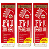 Solstice Zheng Gu Shui: aplicación externa en botella de 3, para molestias musculares temporales.