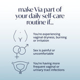 Solv Wellness Via crema vaginal, hidratación duradera para piel sensible