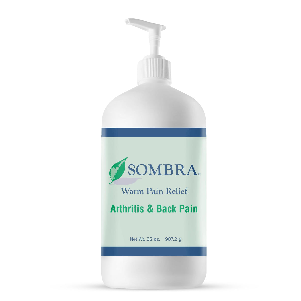 Sombra gel alivio cálido en dispensador 32oz para uso profesional