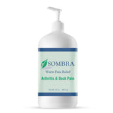 Sombra gel alivio cálido en dispensador 32oz para uso profesional