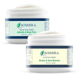 Sombra alivio dolor caliente: ritual relajante para molestias nocturnas y rigidez matinal.