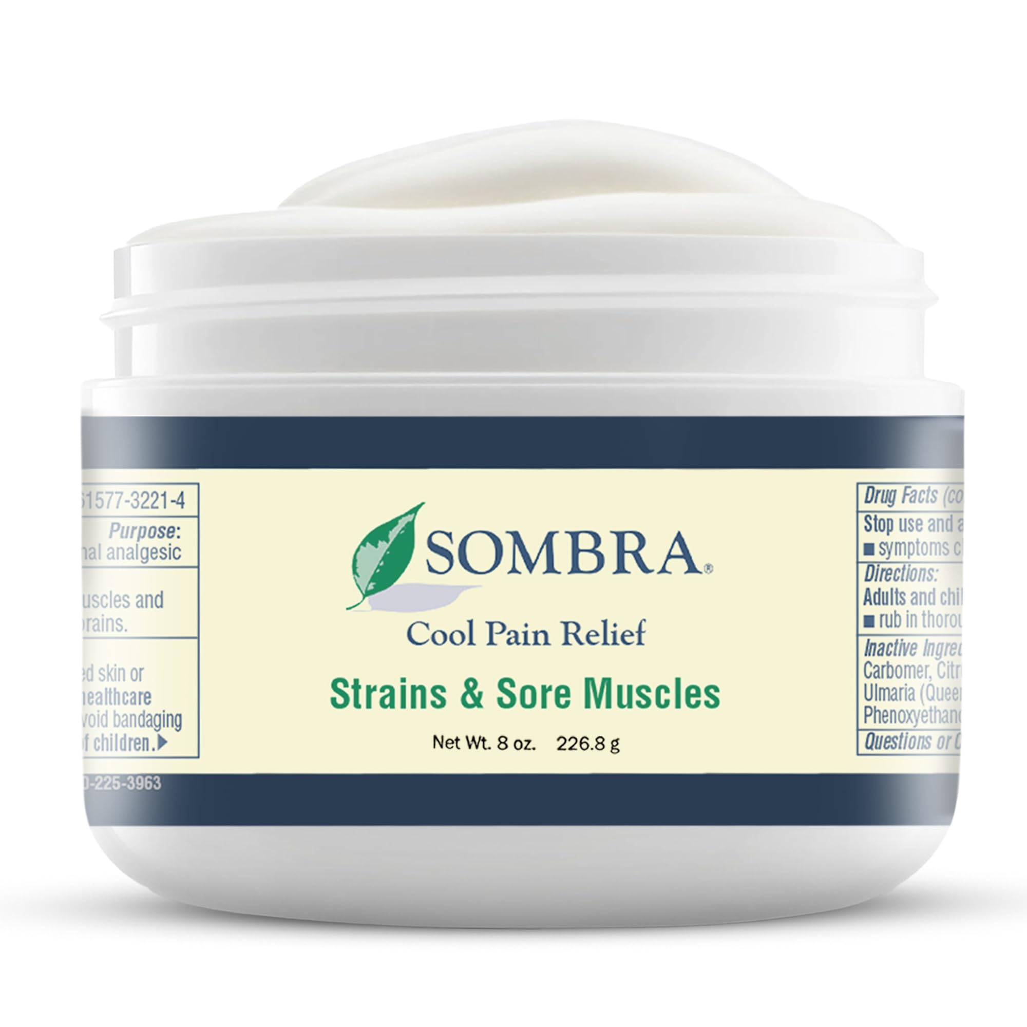 Gel de Sombra: alivio calmante con sensación refrescante al aplicar.