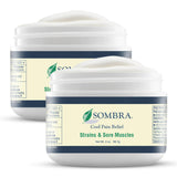 Sombra gel alivio dolor frío, frasco de 60 ml listo para uso