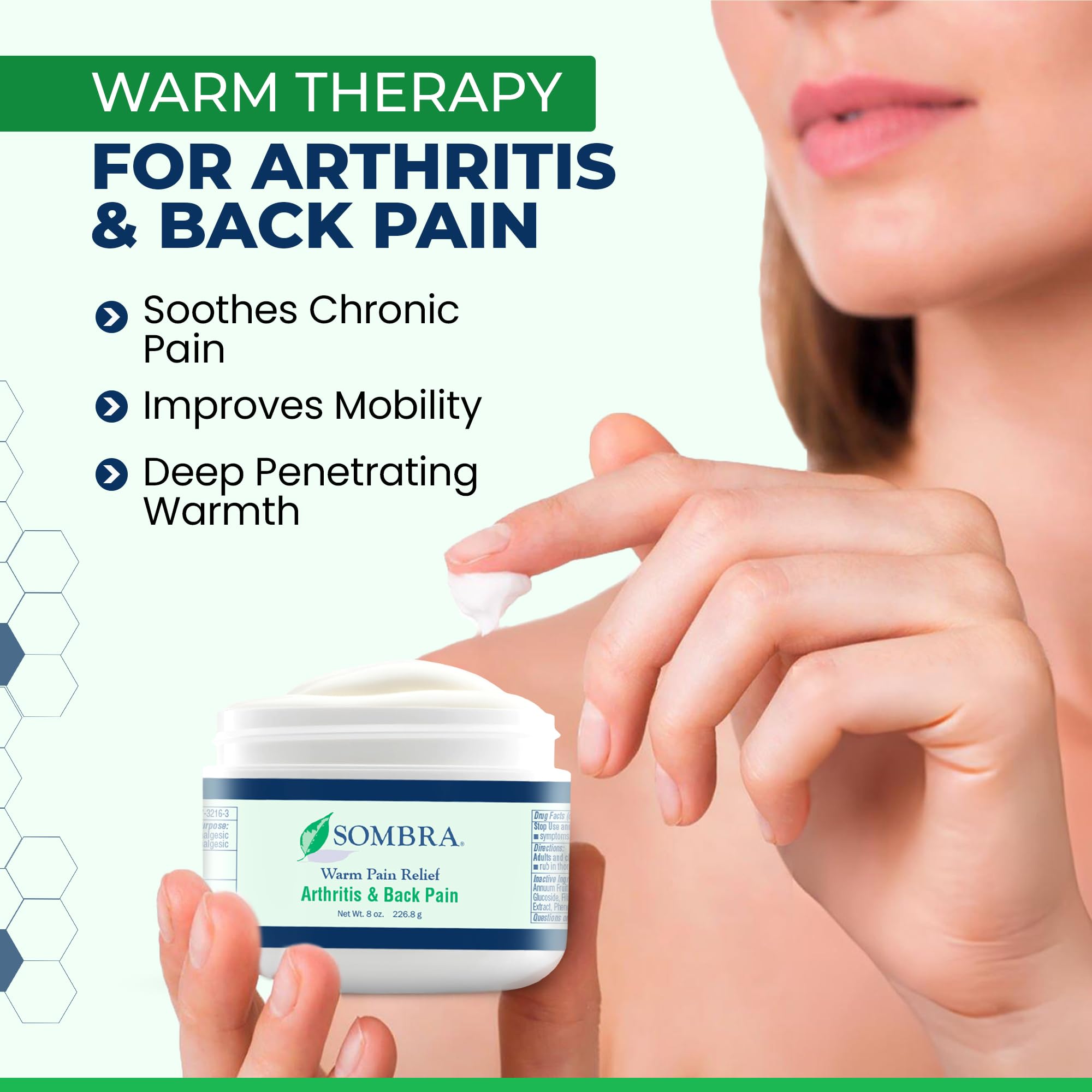 Sombra artritis-brotes: alivio puntual para brotes y rigidez.