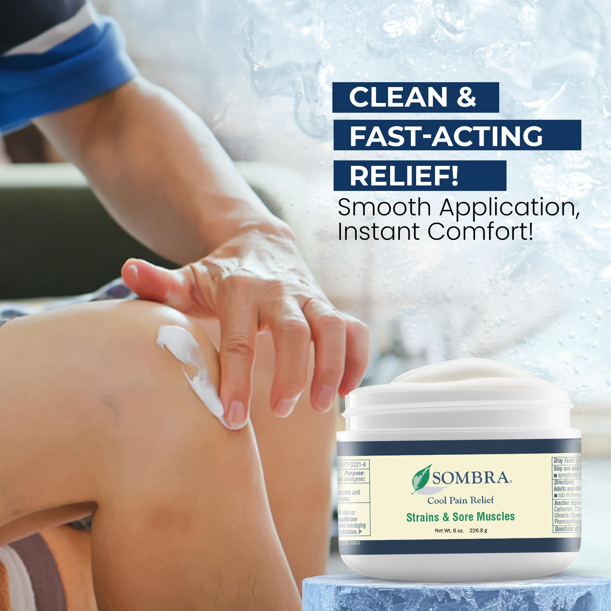 Sombra gel hecho en Estados Unidos con ingredientes responsables.