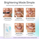 Something Nice Lumismart uso diario: fórmula segura para mantener una sonrisa más brillante.