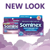 Sominex para noche: ayuda para dormir en formato de tabletas