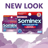Sominex Noche, pastillas de 16 unidades para uso nocturno.