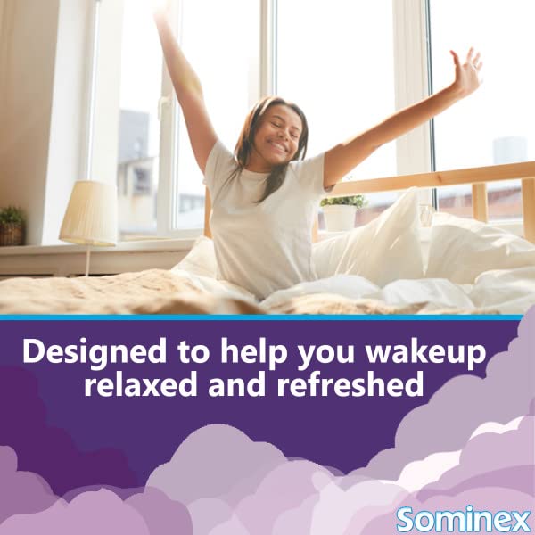 Sominex uso nocturno: tabletas para descanso ocasional