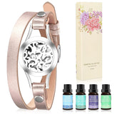 Pulsera difusora SOMORA con aceites para aromaterapia diaria