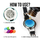 SOMORA pulsera difusor para envolver dos veces en la muñeca.