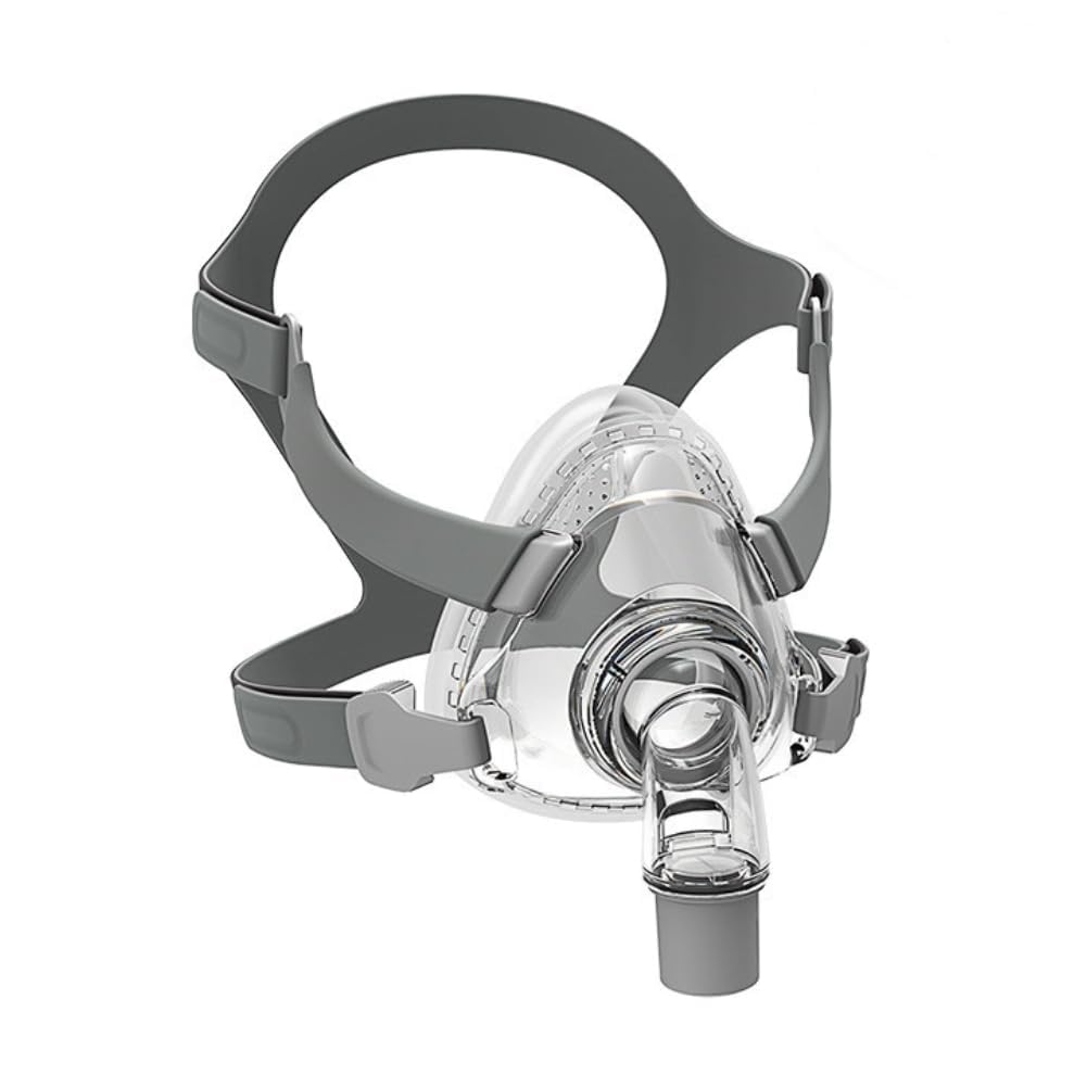 Sonalux máscara CPAP de cara completa ofrece ajuste cómodo para cualquier perfil facial durante la noche.
