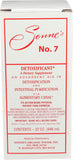 Sonne's No7 Desintoxicación, botella frontal para consumo diario en batidos.