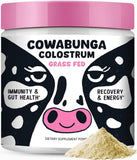SonoHealth Cowabunga Colostro, polvo listo para mezclar y apoyar la rutina diaria