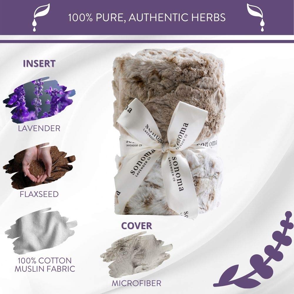 Funda removible de Sonoma Lavender, suave, hipoalergénica y fácil de lavar