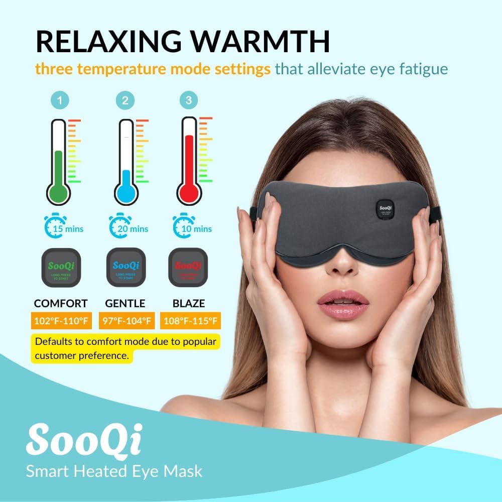 SooQi batería de 1200 mAh para sesiones prolongadas