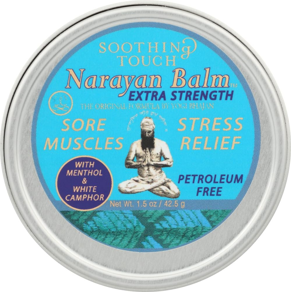 Soothing Touch Narayan bálsamo muscular en lata de 1,5 oz para aplicación localizada