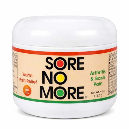 Sore No More crema calentadora para el dorso, alivio localizado para molestias diarias